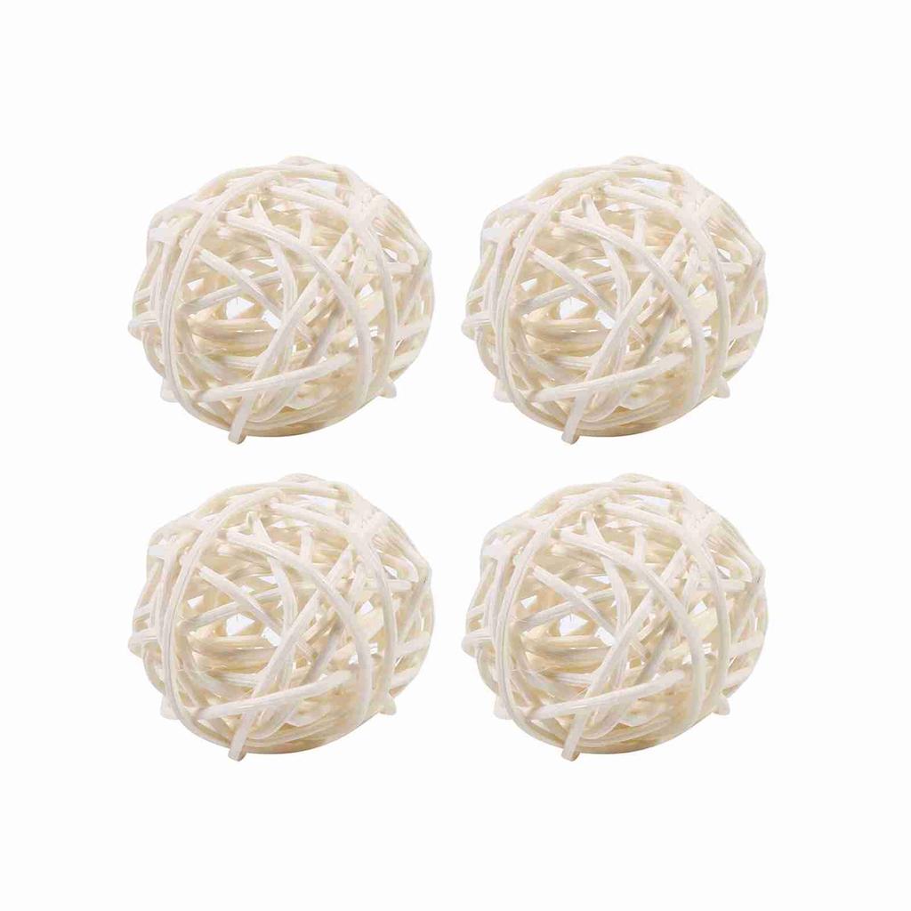 5 Colors 20Pcs Decorative Rattan Balls Ornaments Wedding Christmas Birthday Party Decorations