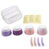 4PCS 40ML Silicone Travel Bottles Accessories Portable BPA Free Leak Proof Squeezable Size Containers Travel Essentials Sets