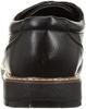 Dedes 6340 Men's Plain Toe Oxford Lace-Up Shoes, Black, Size 27.0cm, 3E