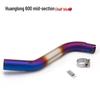 Huanglong Series Motorcycle Exhaust Pipe for Benelli 300/600/502C/Hurricane 302/752