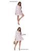 Short Lace Print Dress