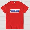 +1000 Aura Art Print Cotton Summer Casual Cool Loose T-Shirt