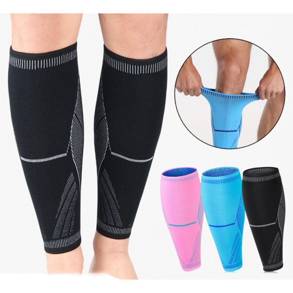 Nylon Compression Calf Sleeve Soft Leg Socks New Shin Guard  Unisex