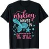 Making Waves In 4th Grade Mermaid Back To School T-Shirt