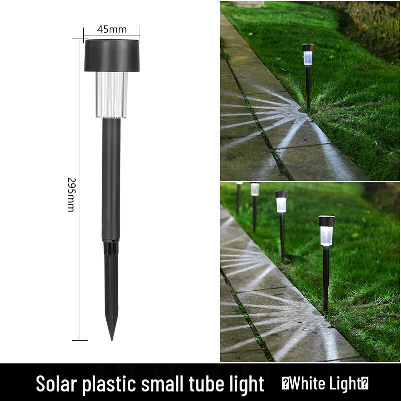 Outdoor Solar Powered LED Ground Tube Light