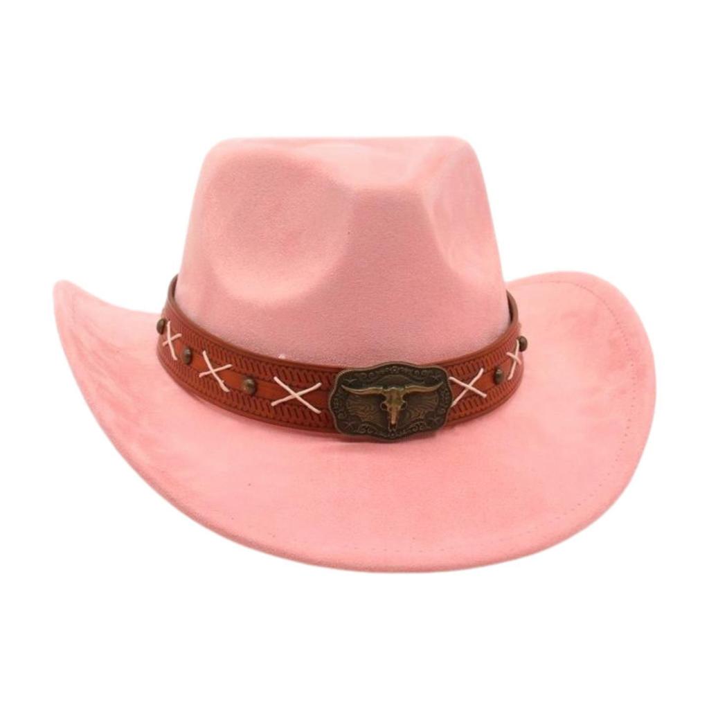 Newwestern Cowboy Hat Resort Style Performance Stage Jazz Hat Men And Women Niche Ethnic Style Top Hat