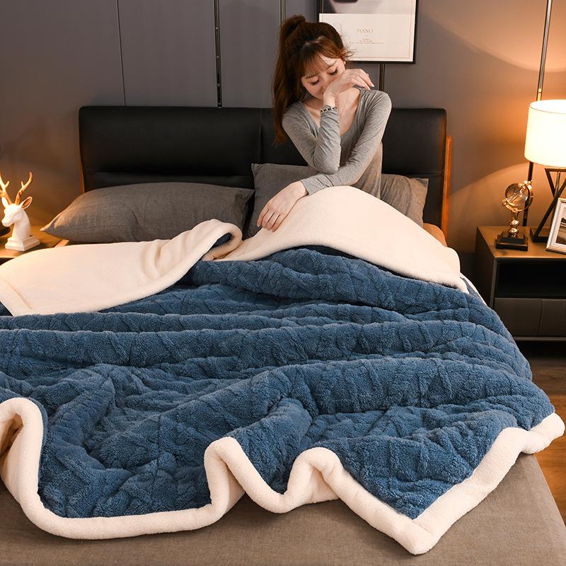 Weiche Flanelldecke Leicht Warm Bettdecke Für Schlafzimmer Sofa