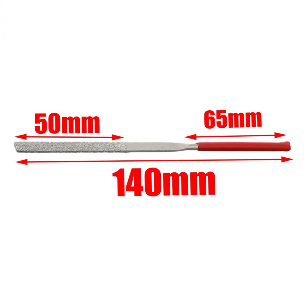 10 Pcs/Set Needle Files 3*140mm Electroplated Diamond For Grinding