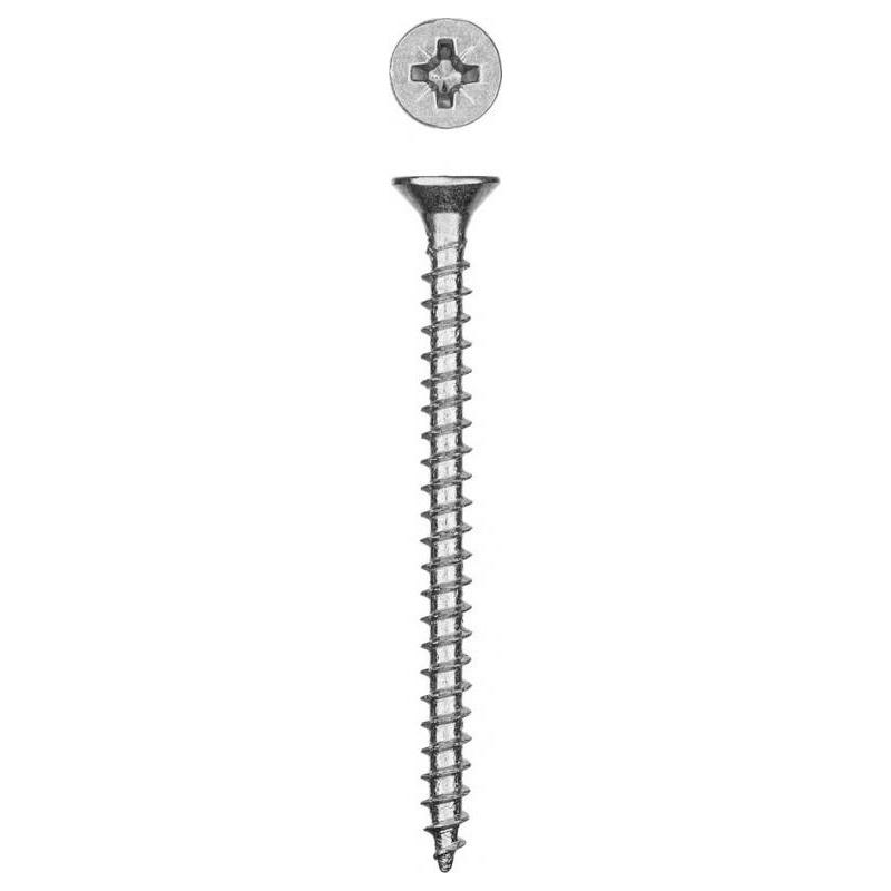 

Self-tapping Screws Bison 300370-45-050 Master 50 X 4 5 Mm 2 500 Pcs White Zinc