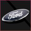 11,5X4,5cm BilLogotyp För Ford Ranger Escape Mondeo Fusion Fiesta Kuga Edge Focus Mustang Bakre Bagagelucka Emblemsdekal Tillbehör