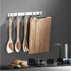 Multipurpose Stainless Steel Hook Rack Practical Hook Rail Elegant Hangers for Hanging Towels Clothes In Any Room