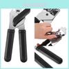 Heavy Duty Stainless Steel Tin Can Opener With Ergonomic Comfy Handle Grip