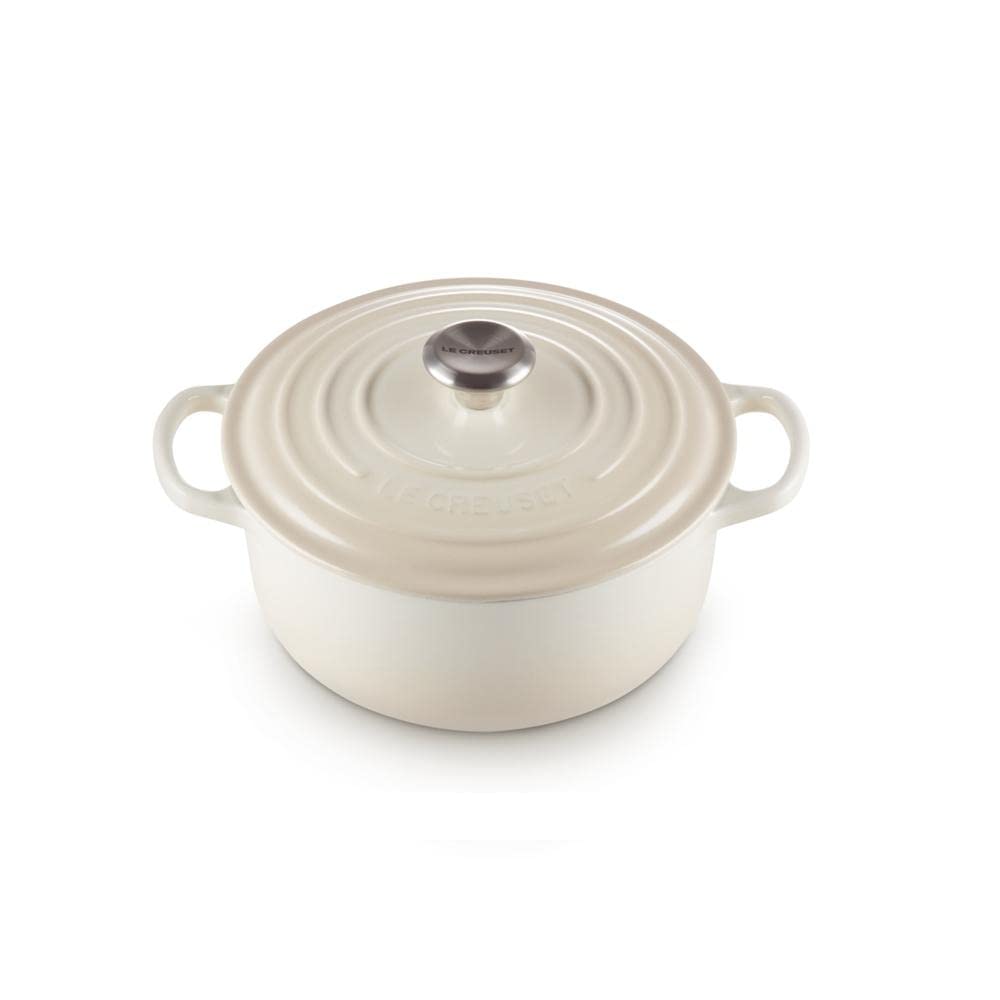 Signature Cocotte Ronde 18cm Meringue
