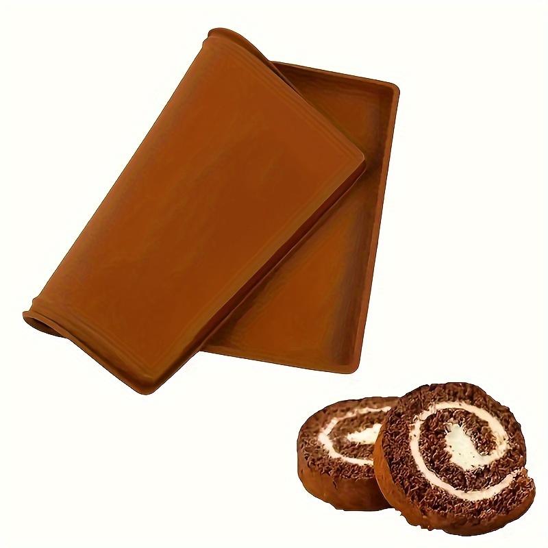 

1pc,Swiss Roll Cake Mat 12.2 x10.23 ,Non-Stick Silicone Baking Pad,Perfect for Swiss Rolls & Pastries,Essential Kitchen Gadget
