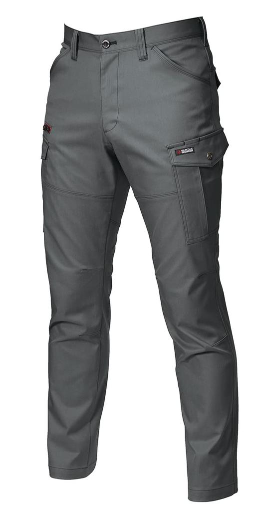 [BURTLE] Workwear BURTLE 7051 7052 Top and Bottom Set ALL Seasons Fall/Winter Unisex Workwear (Olive Gray, 5L)