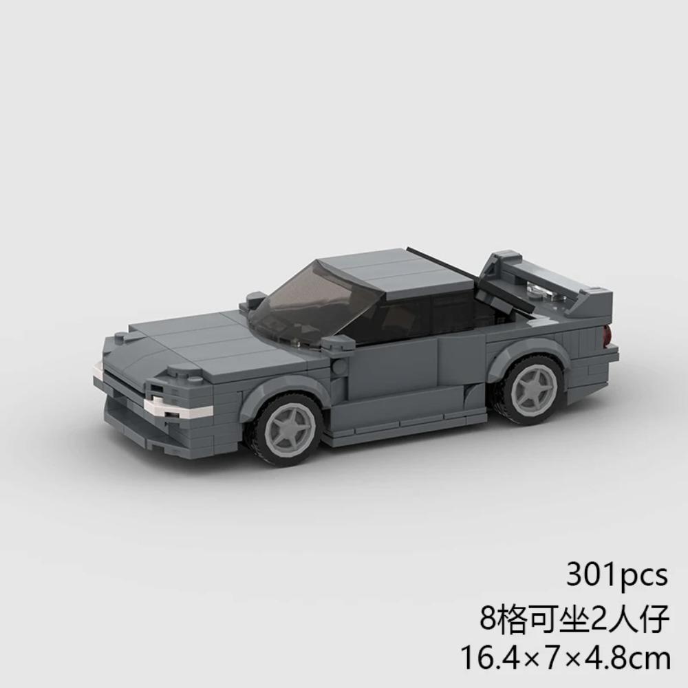 Model Mașină de Curse de Viteză în Oraș Blocuri de Construcție Cărămizi DIY MOC Jucărie Raliu Clasic Sport Vehicul Super Cursă Cadou de Crăciun tehnică