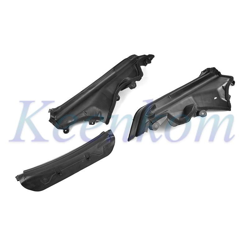 For BMW X5 X6 E70 E71 E72 3Pcs/Set Car Engine Upper Compartment Partition Bulkhead Panel Kit 51717169419 51717169420 51717169421