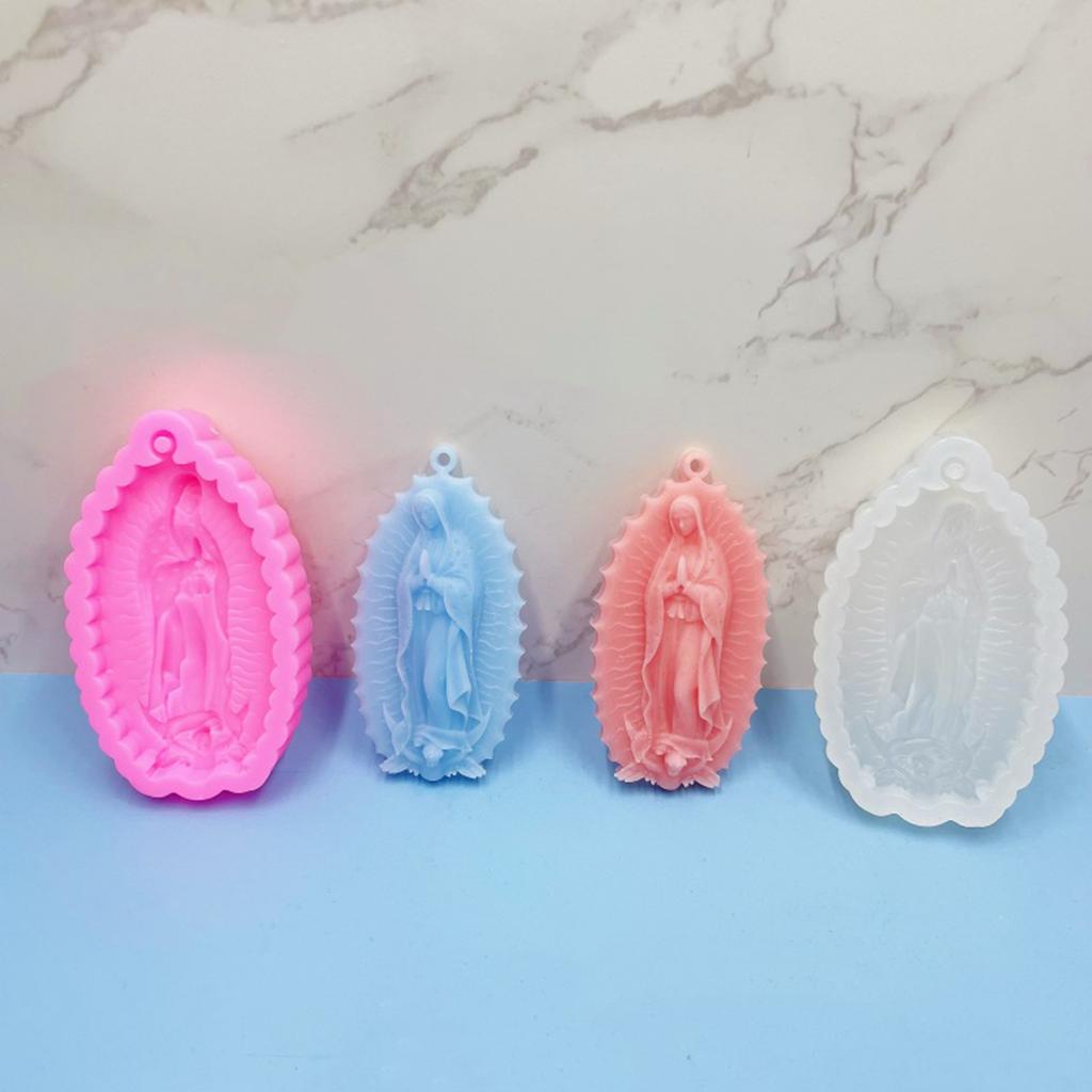 Flexible Pendant Mold DIY Crafts Molds Angel Shape Keychain Mould Crafting Accessory Perfect Gift for Hand Making Lover