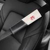 BDN3 2pcs 3D Car Carbon Fiber Seat Belt Protector Cover Pads Decoration Accessories For Honda Civic 10th 11th Gen Hrv Jazz Fit Accord