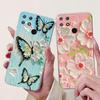 Soft Full RMX3430 Protective Cover For Realme Narzo 50A Casing Cat Pattern For Realme Narzo 50A Narzo50A Silicone Covers Case