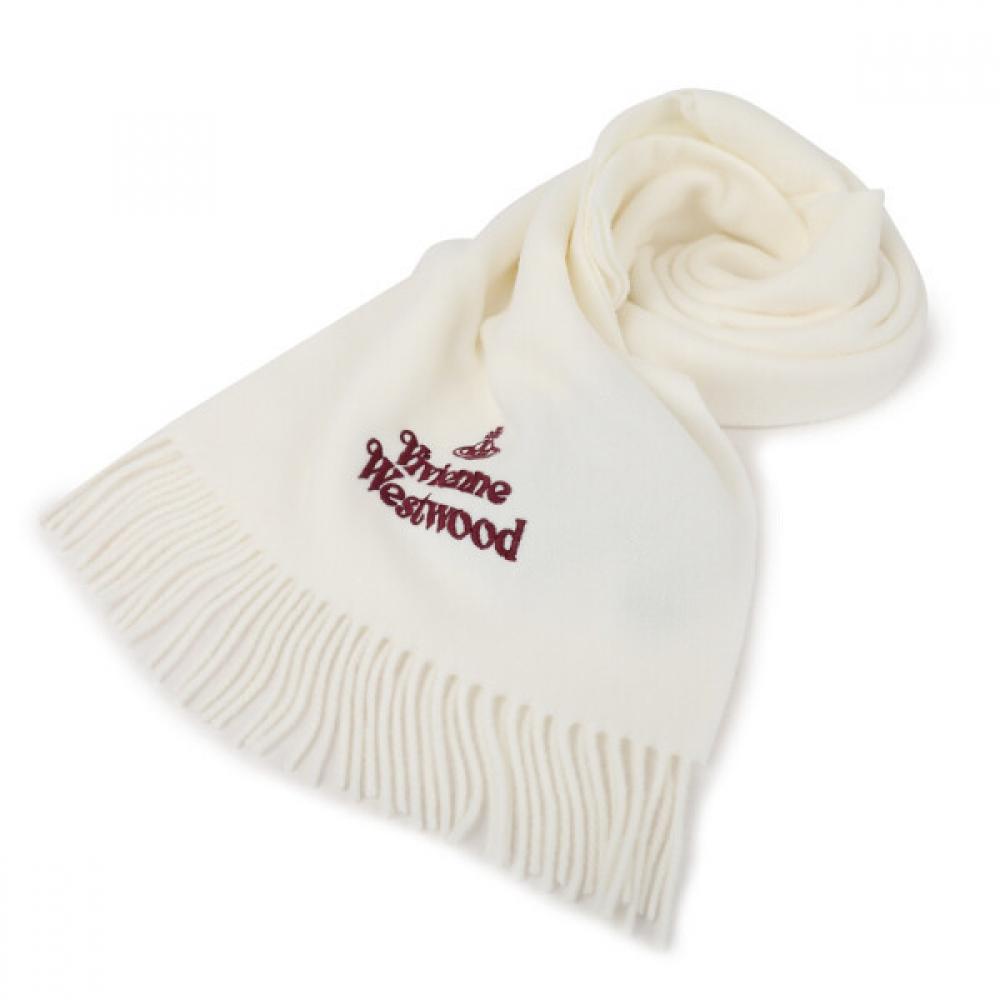 Шарф с вышитым логотипом Vivienne Westwood A401