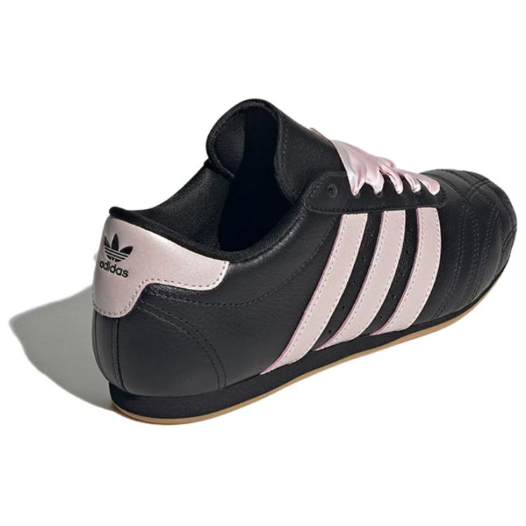 Adidas Originals Taekwondo Comfortable Versatile Non-Slip Durable Low-Top Lifestyle Casual Shoes Women Sneaker Black JS1615