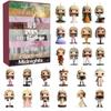 Weihnachts-Countdown 24 Tage Acryl-Adventskalender mit versteckten Blind Boxes für Weihnachtsgeschenke