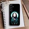 Cartoon E-Totoro-ES Phone Case For Samsung Galaxy A73,A72,A71,A70,A52,A51 Others Soft Black Cover