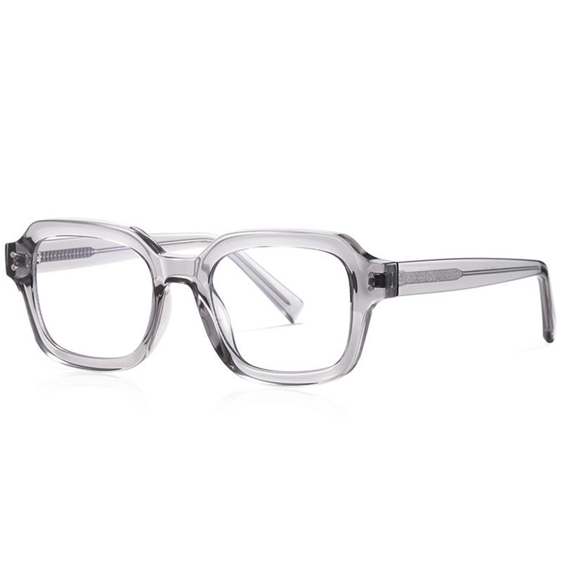 Square  Retro British Style Optical Frame European Fashion Eyeglass Frame 0 -1.0 -1.5 -2.0 -2.5 To -6.0