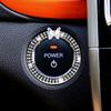 Kristall-Auto-Onekey-Startknopf-Dekorationsring mit Diamant-Strass-Kreis-Start-Stopp-Schalterring Auto-Innenausstattung