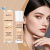 Zephoco Color-Changing Foundation Liquid Natural Finish Breathable Hydrating Long-Wear 30ml