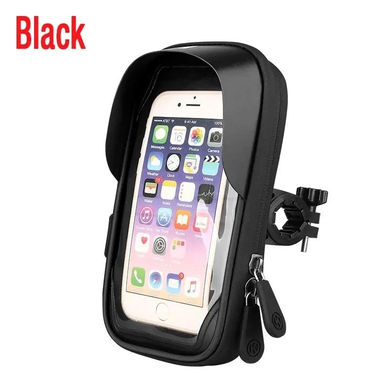 Bicycle Motorcycle GPS Navigation Holder Waterproof Multi-function Mobile Phone Bracket Card Pack Bike Motorcycle Accessories