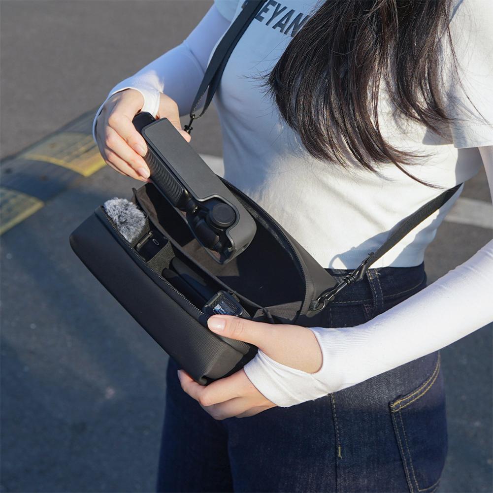 Para DJI Osmo Pocket 3 Bolsa de Transporte à Prova d'Água Bolsa para Corpo da Câmera Bolsa de Armazenamento Portátil para Acessórios da Câmera DJI Osmo Pocket 3