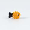 Multicolor Little Fish Glass Beads 5Pcs Cute Color Blocking for DIY Homemade Bracelet Bag Pendant Craft Accessories