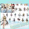 Genshin Impact Barbatos Keqing Barbara Hutao Acrylic Figure Stand Ideal For Decor