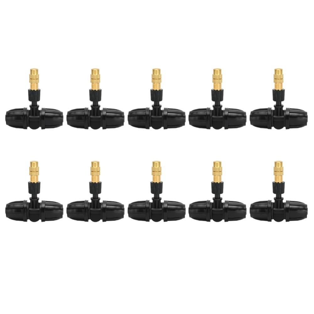 10Pcs Adjustable Garden Irrigation Water Saving Misting Sprinkler Atomizing Nozzle 8/11 mm hose
