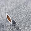 Gray Waterproof Self-Adhesive Wallpaper for Bedroom, Living Room, Dorm, or Shop Decor.