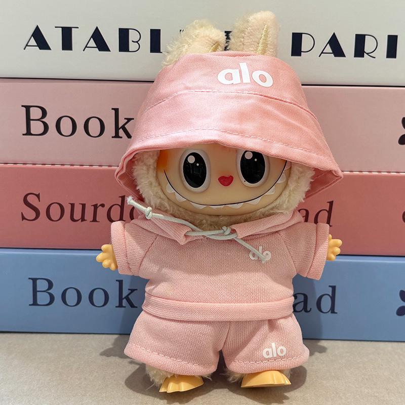 [Only Clothes] Labubu Doll Clothes Set - Fits First & Second Generation 17cm Plush Dolls