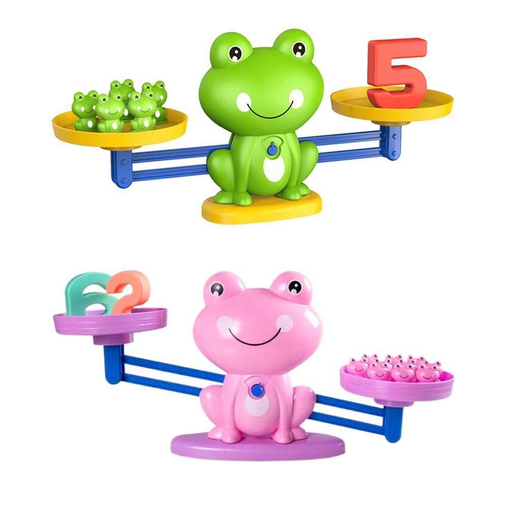 Mathematical Intelligence Math Toys Funny Frog Scale Children's Early Education Toys Addition Subtraction Balance Enlightenment
