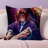 Decorative Room Aesthetics Pillow Case Home Decor Bedroom Sofa Bed Couch Pillow Cover 45x45 Cute Kkokushibo anime Oofficial
