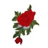 Rose Patch 10.2x7.1in Exquisite Texture Durable Polyester Multi Purpose Flower Patch for Clothes Bag Shoes