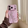 Electroplated Snake Pattern Case for iPhone 16 Pro Max/17/15/14 with Large Window