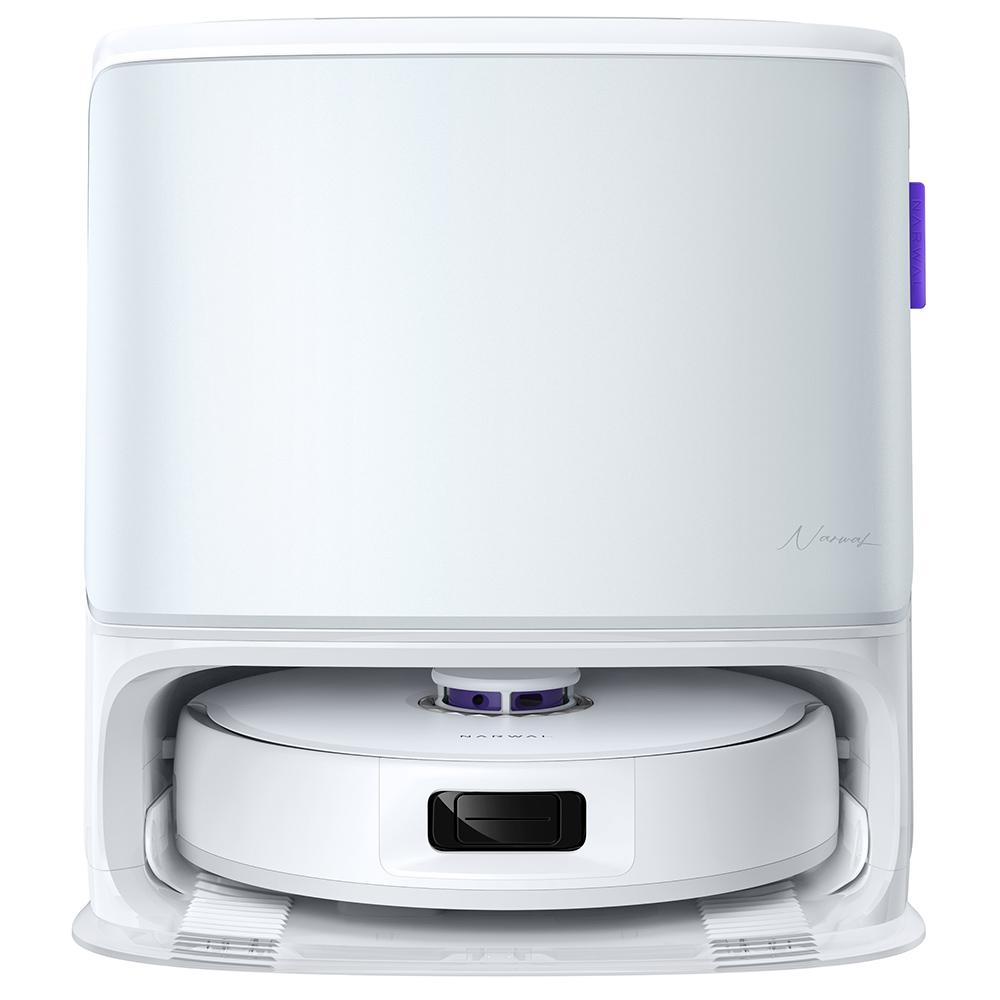 NARWAL Freo Z10 Robotický vysavač a mop, Bez zamotávání, Sací výkon 15 000 Pa, Přizpůsobuje se těžko dostupným oblastem, Samosypání, Mytí a sušení mopu