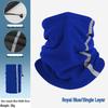Windproof Winter Cycling Face Mask and Neck Gaiter - Double Layered Fleece Scarf