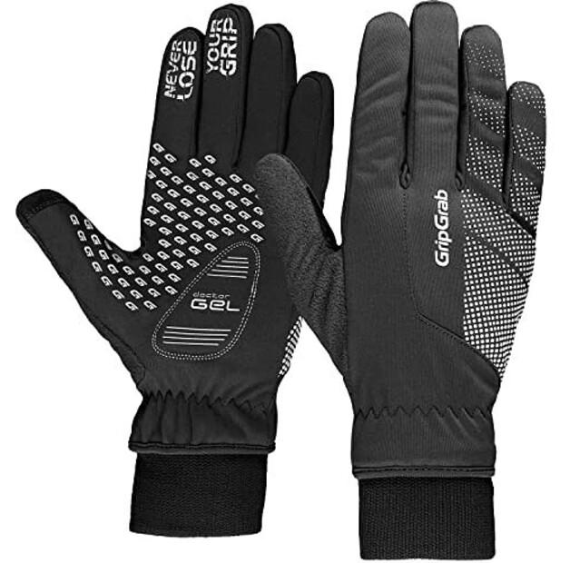 Велосипедные перчатки GripGrab Roth (черный) L