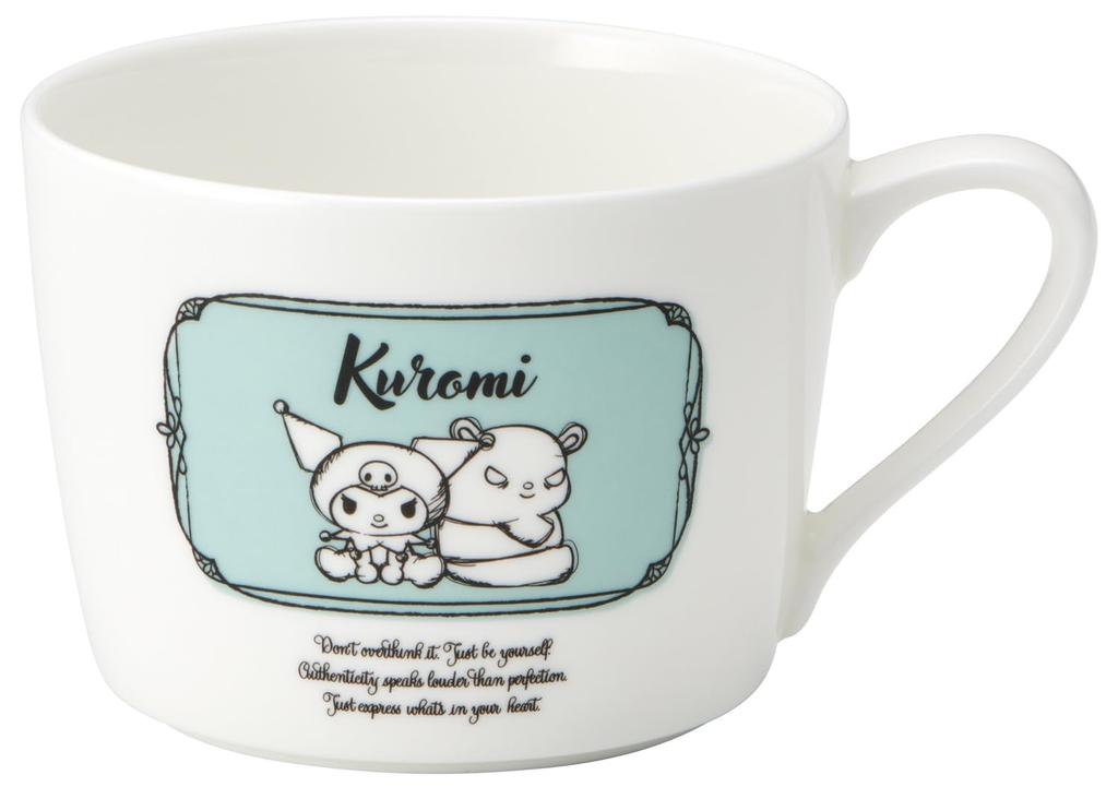 Skater Dishwasher Narumi Bone Made In Sanrio Kuromi Mug, Small, 270ml, Safe, China, Japan, Drawing, CBMG27-A