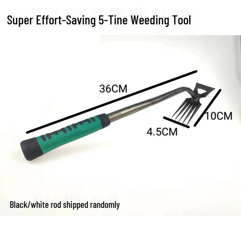 

Manganese Steel Weeding Rake: Gardening Tool for Loosening Soil & Removing Wild Vegetables.