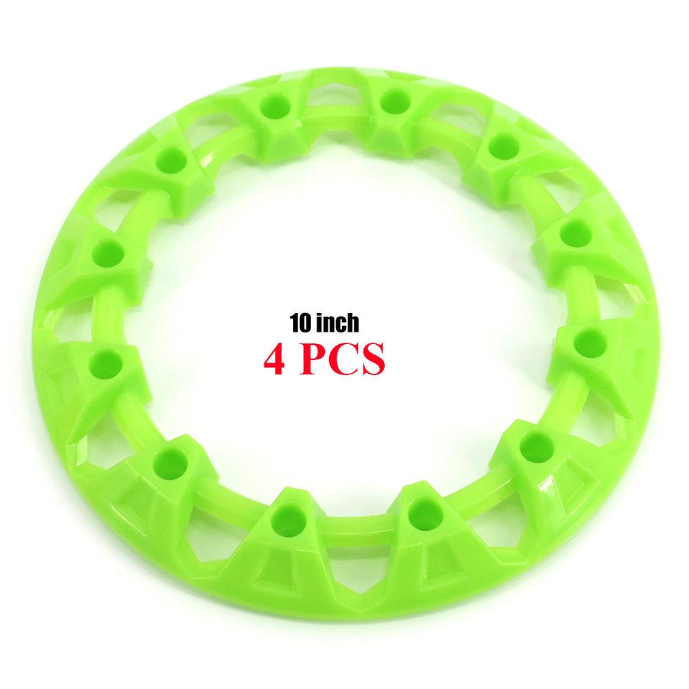 8-10 Inch Off-Road ATV/Beach Buggy Wheel Trim Cover - Colorful Decorative Tire Cap