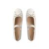 High Version Miu Bow Ballet Flats Women Versatile Mary Jane Shallow Mouth Flat Shoes Women
