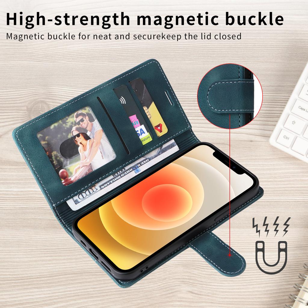 PU Leather Flip Case For Samsung Galaxy A10 A20 A40 A50 A12 A52 A13 A23 A33 A53 A73 A14 A34 A54 A15 A55 A16 A36 A56 Wallet Cover